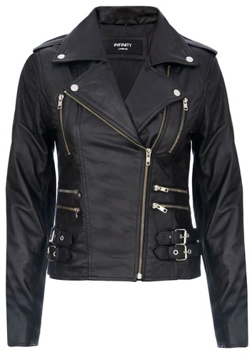 Giacca biker pelle - biker, in