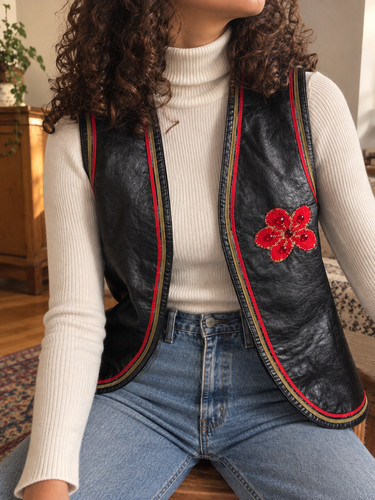 Gilet vintage criss - gilet, vera