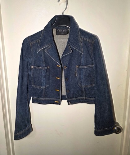 Chanel giacca donna denim - chanel,