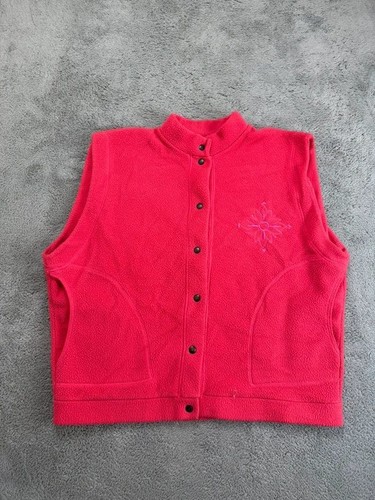 Gilet pile vintage donna rosa - vintage,