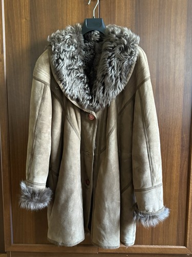 Cappotto shearling donna - shearling,