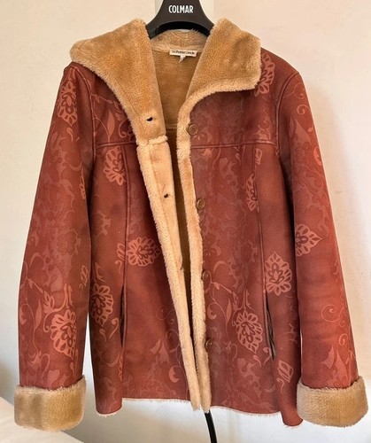 Shearling damascato vintage