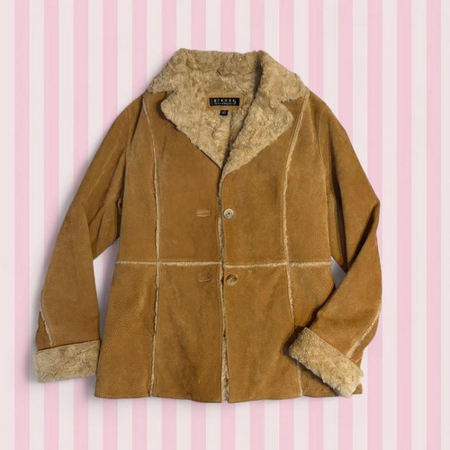 Giacca vintage scamosciata